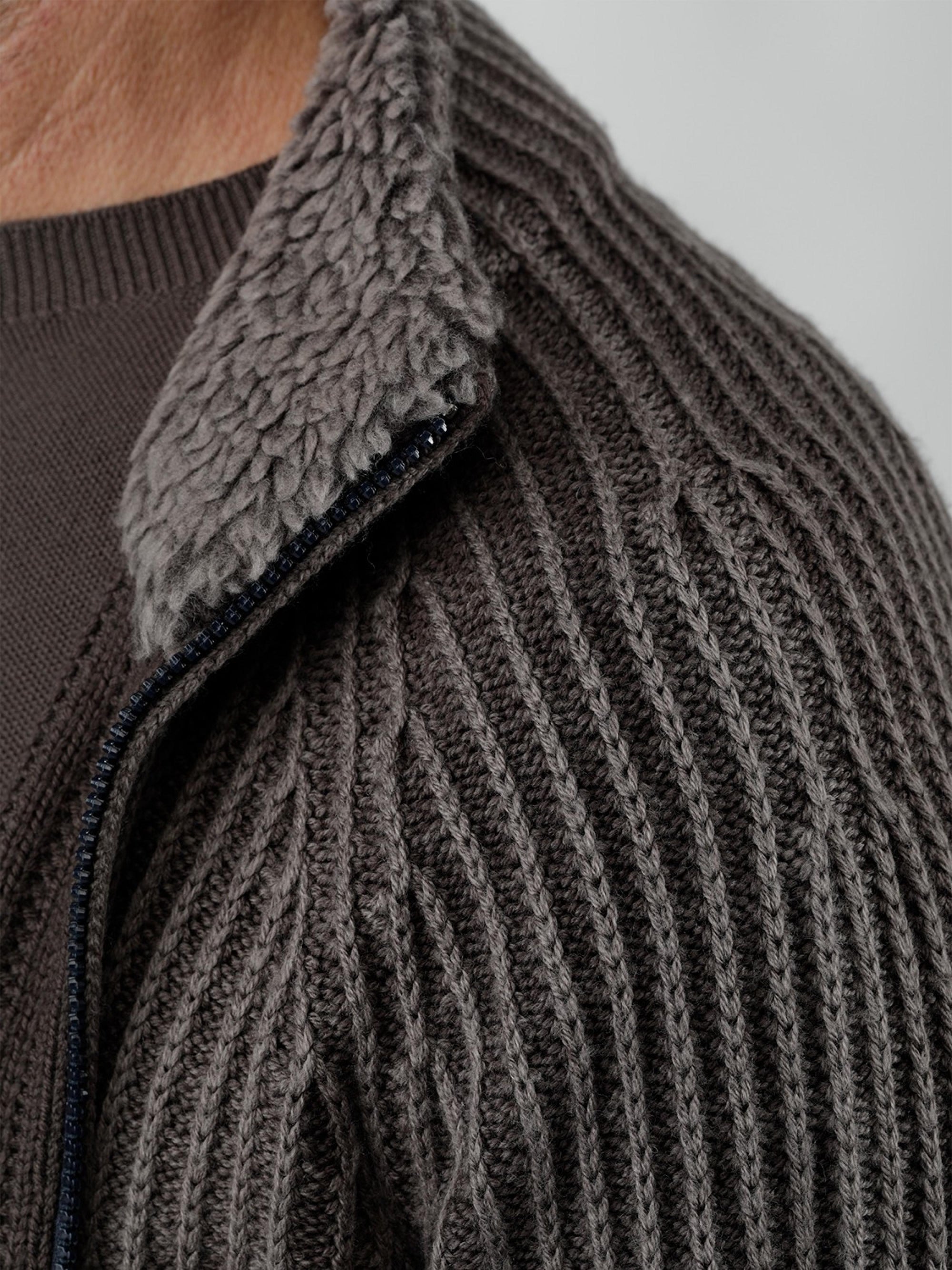 Tamata Full Zip con pelliccia di lana MA844P0305238IF