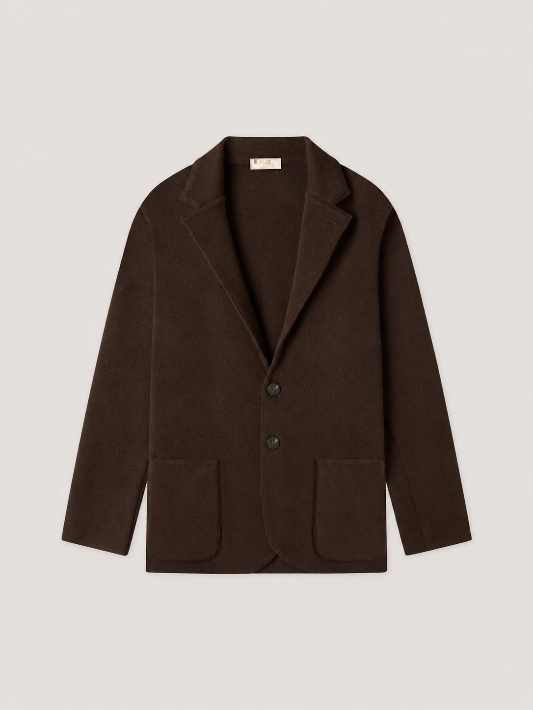 BLAZER MONOPETTO IN BLEND DI CASHMERE