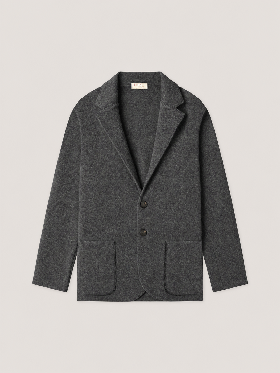 BLAZER MONOPETTO IN BLEND DI CASHMERE