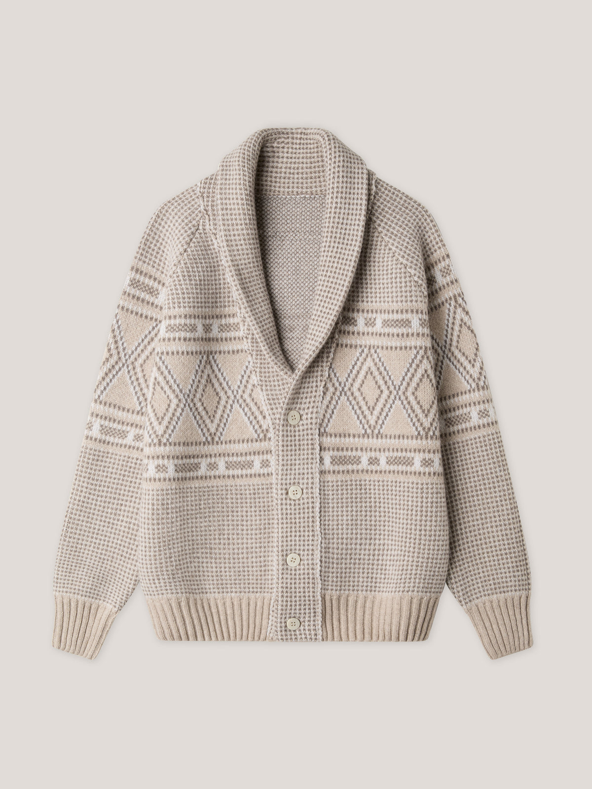CARDIGAN SCIALLATO ICELANDIC