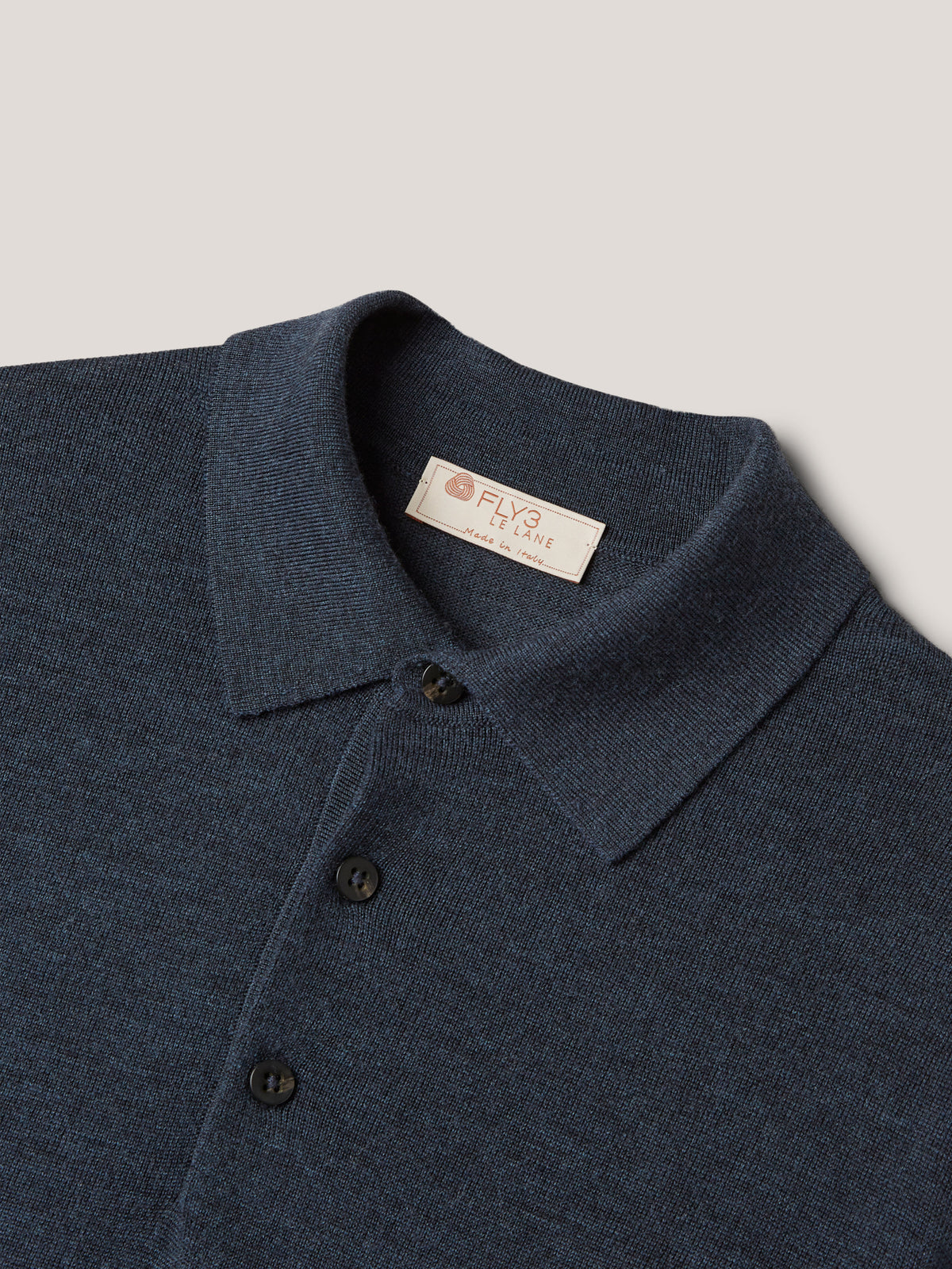 POLO IN MAGLIA IN LANA MERINO