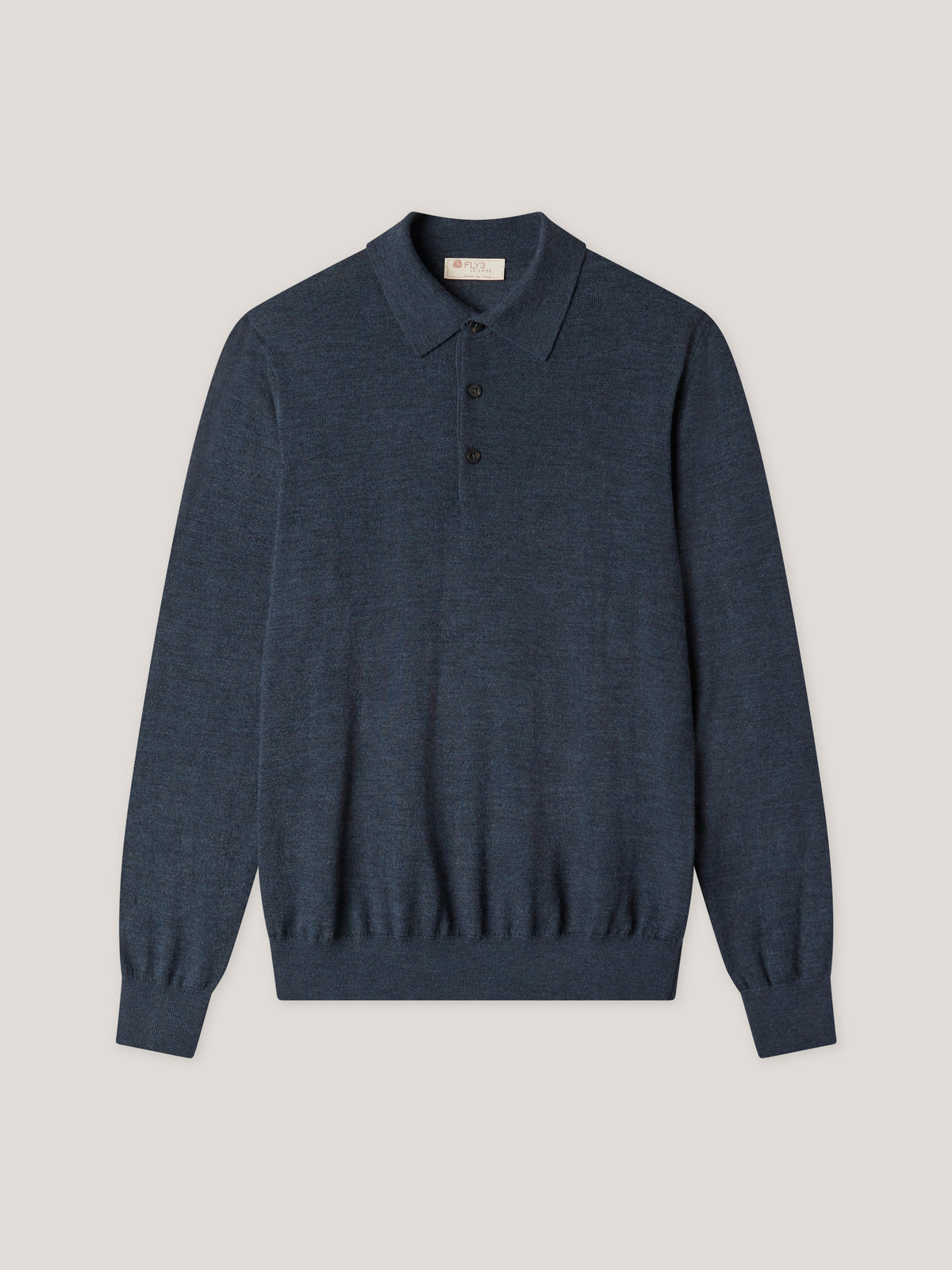 POLO IN MAGLIA IN LANA MERINO