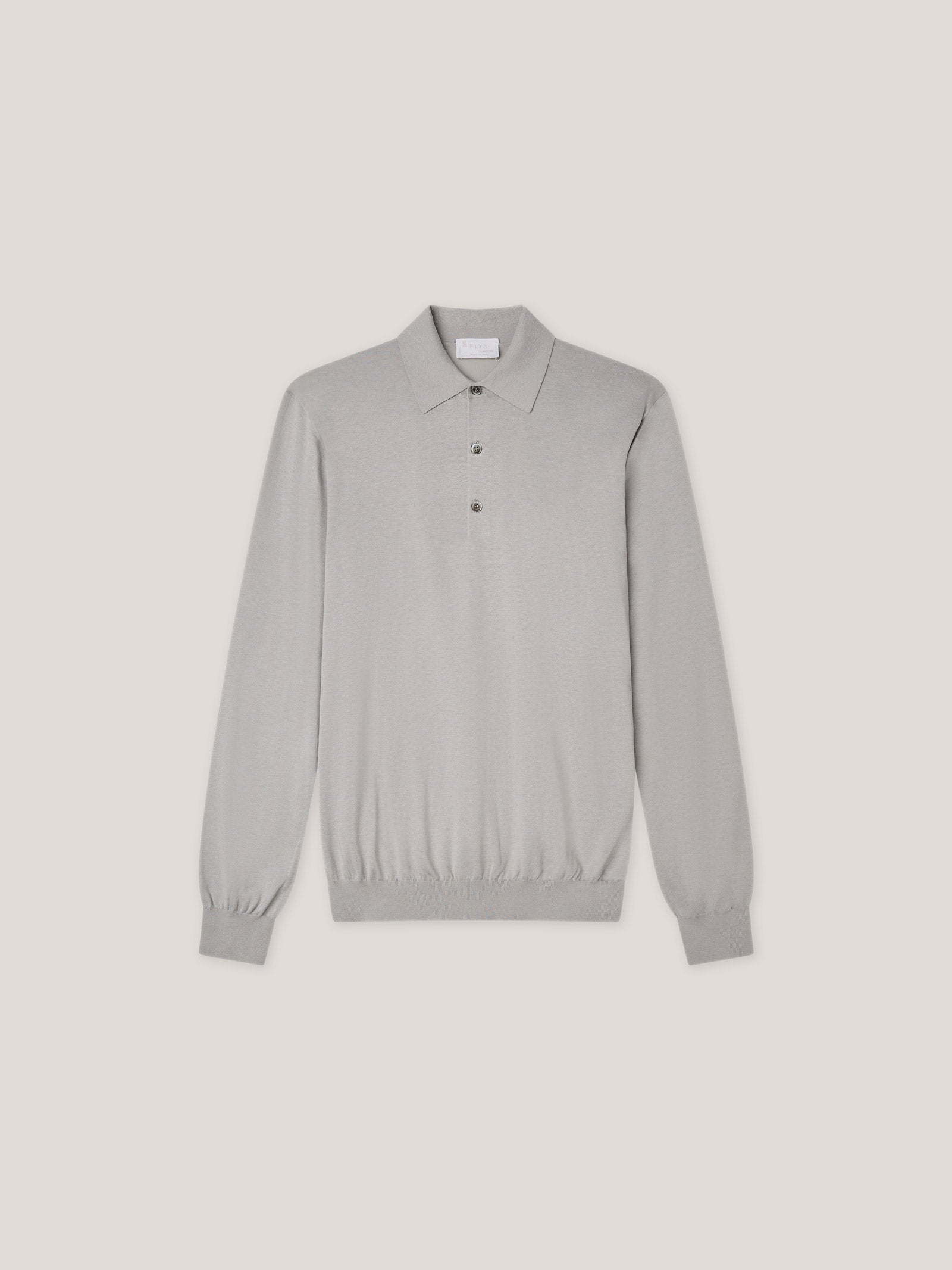 POLO IN MAGLIA MANICA LUNGA