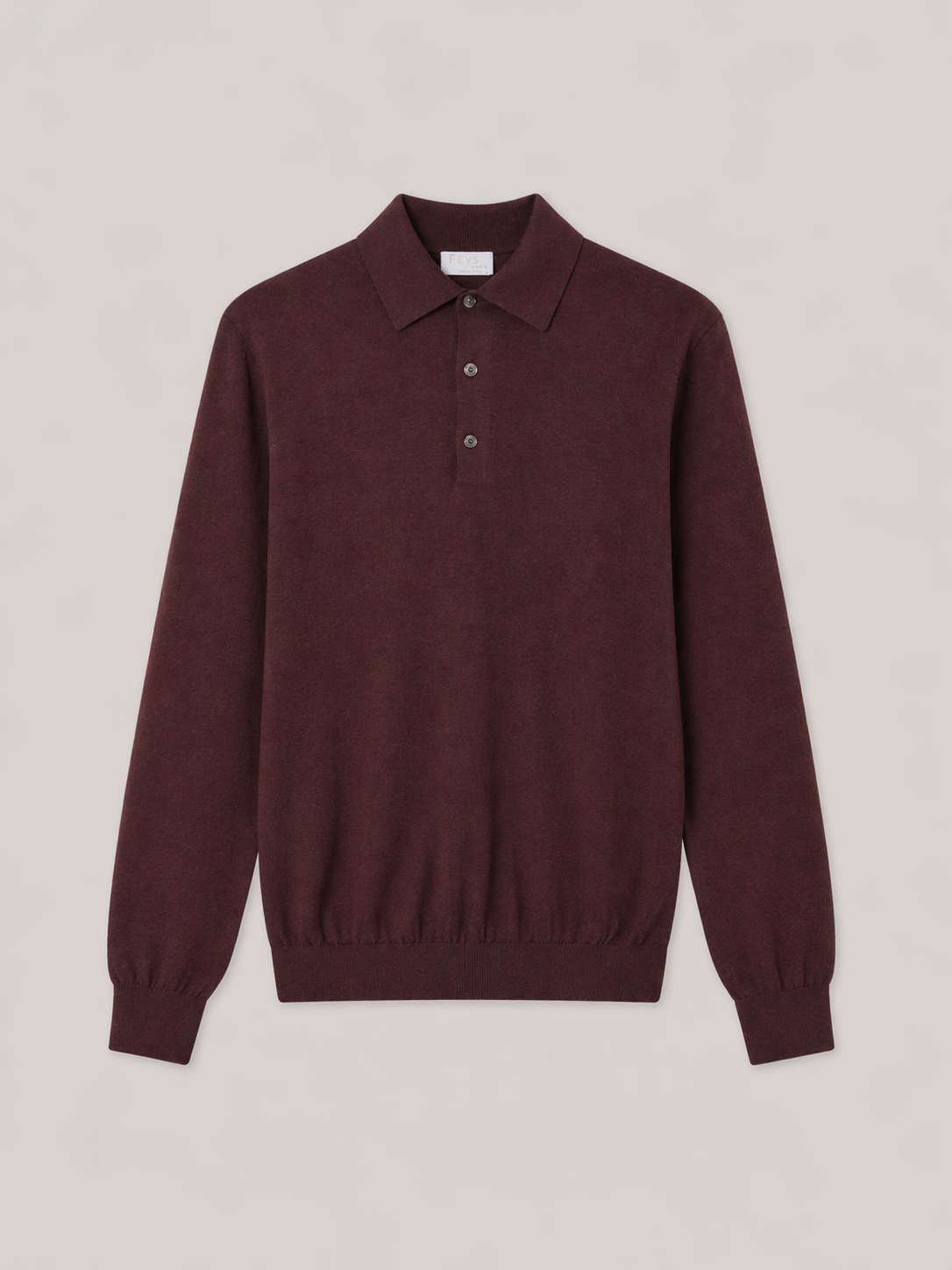POLO IN MAGLIA MANICA LUNGA