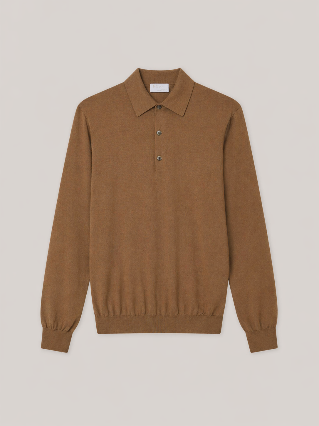 POLO IN MAGLIA MANICA LUNGA