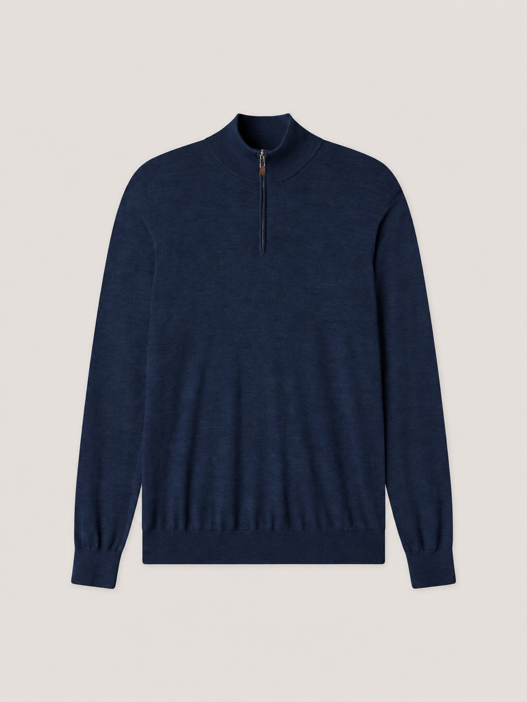 MEZZA ZIP IN LANA MERINO