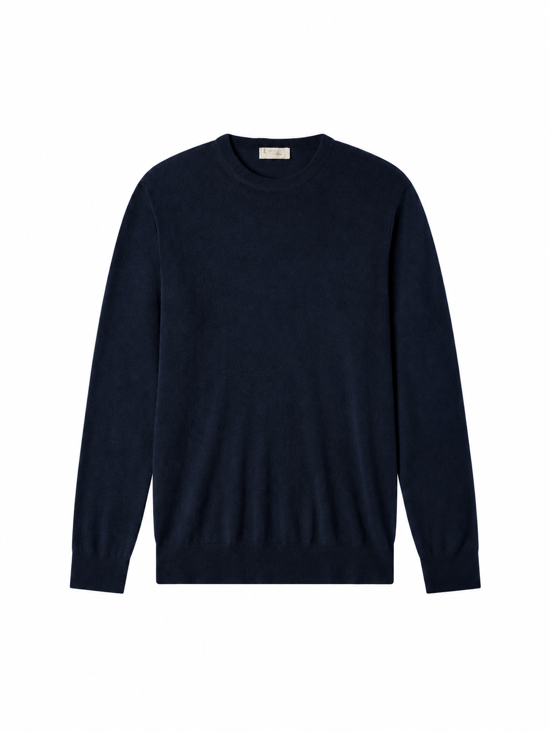 100% CASHMERE CREW NECK