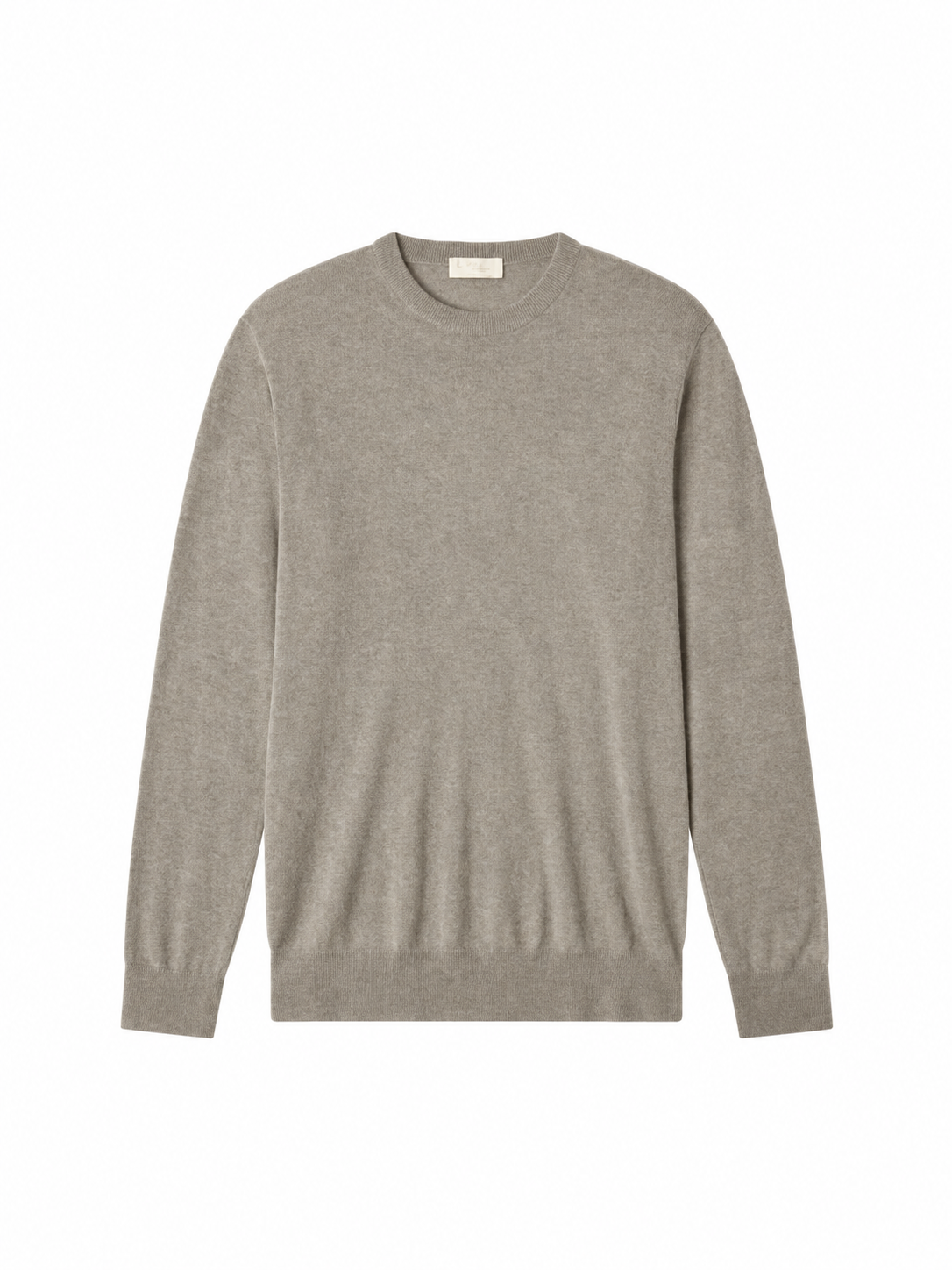 100% CASHMERE CREW NECK