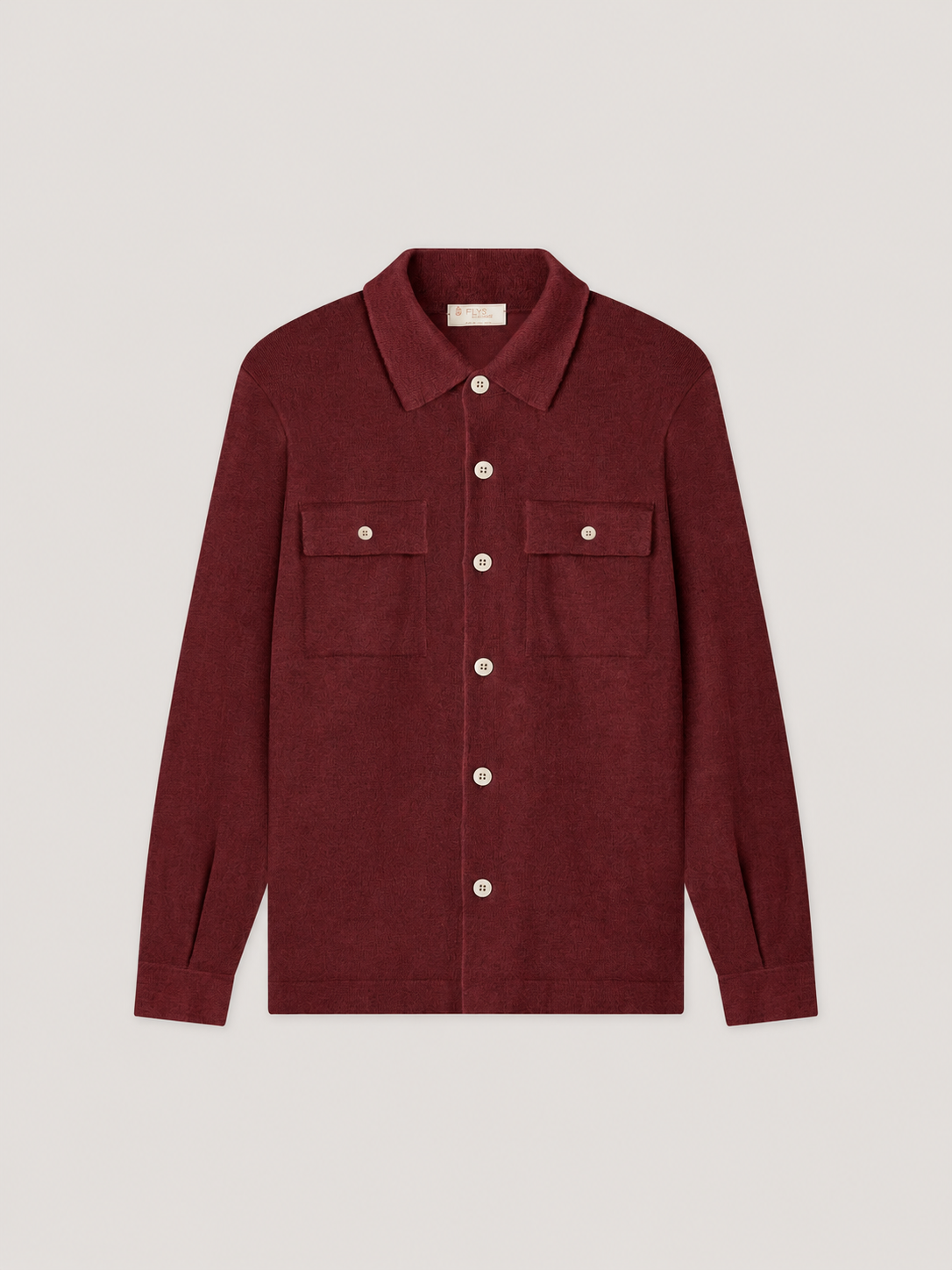 OVERSHIRT IN KNIT 100%WS
