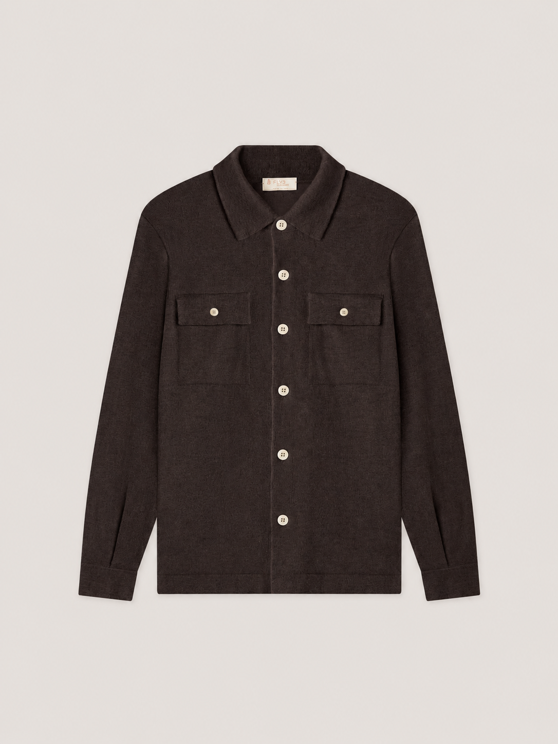 OVERSHIRT IN KNIT 100%WS
