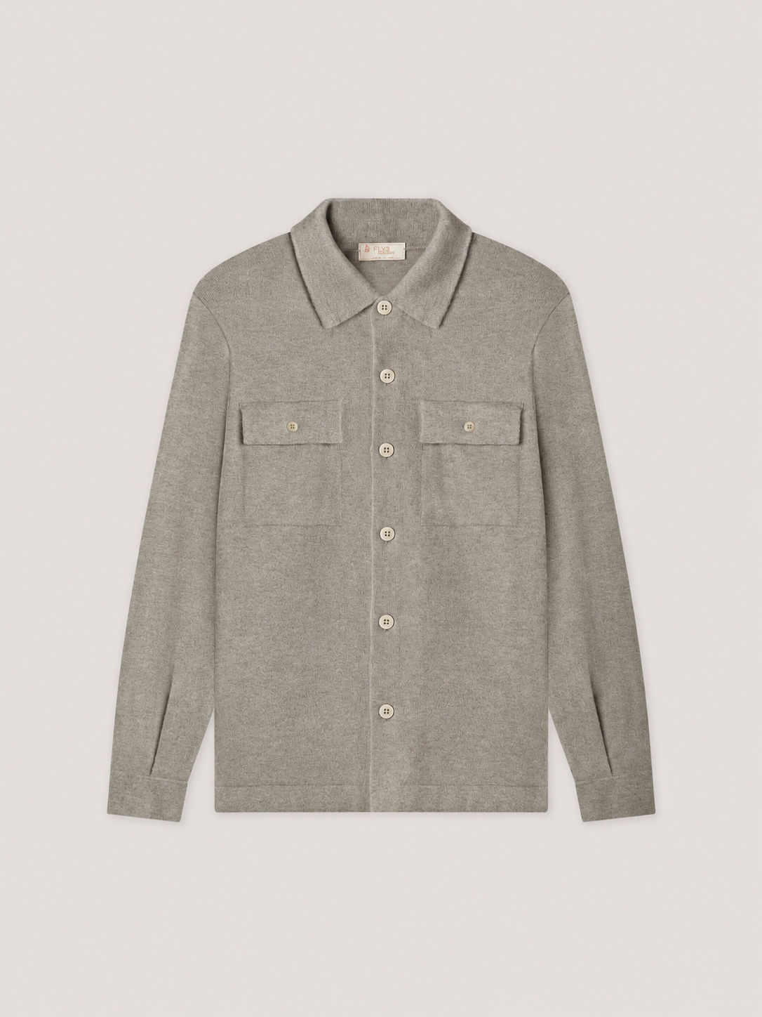 OVERSHIRT IN KNIT 100%WS