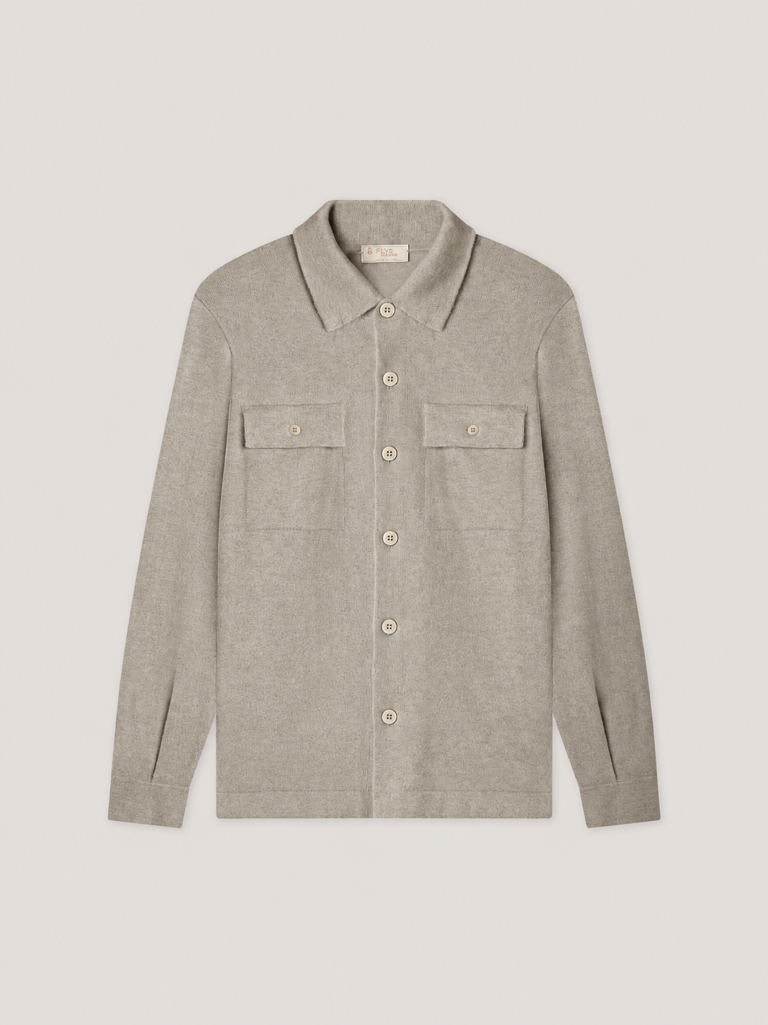 OVERSHIRT IN KNIT 100%WS